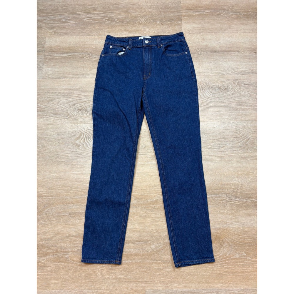 Derek Lam 10 Crosby High Rise Straight Leg Jeans Dark Wash Women's 28